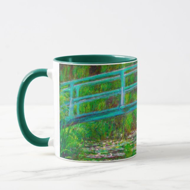 Monet Japanska Bridge och Vatten Lilies Mugg (Vänster)
