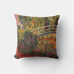 Monet - Japanska bron, Irises Kudde