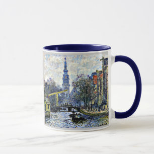 Monet: Kanal i Amsterdam Mugg
