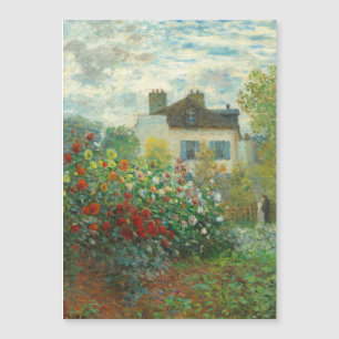 Monet Konstnärsträdgård i Argenteuil-målning