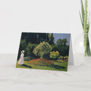 Monet - Kvinnor i Garden Kort