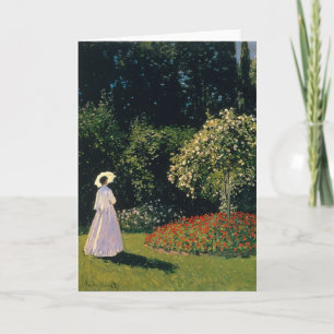 Monet - Kvinnor i Garden Kort