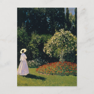 Monet - Kvinnor i Garden Vykort