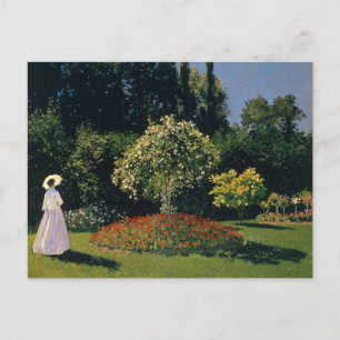 Monet - Kvinnor i Garden Vykort