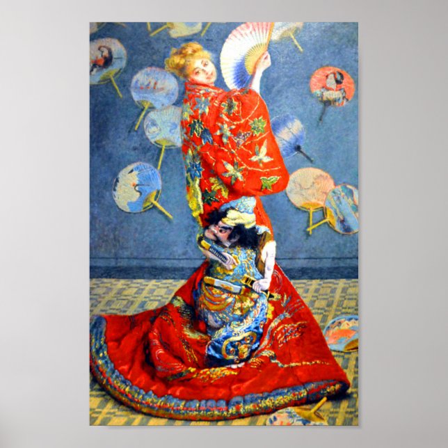 Monet La Japonaise Poster (Framsidan)