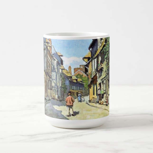 Monet - La Rue Bavolle i Honfleur Kaffemugg (Center)