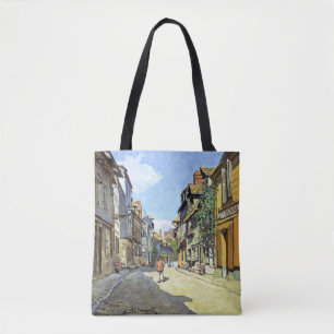 Monet - La Rue Bavolle i Honfleur Tygkasse