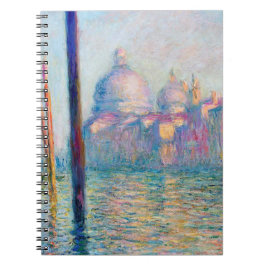 Monet Le Grand Canal Impressionist People Berömd Anteckningsbok