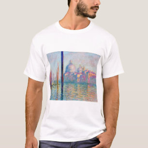 Monet Le Grand Canal Impressionist People Berömd T Shirt
