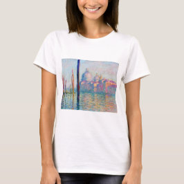 Monet Le Grand Canal Impressionist People Berömd T Shirt