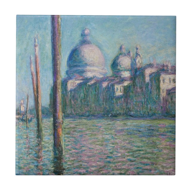 Monet - Le Grand Canal Kakelplatta (Framsidan)