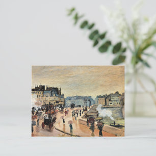Monet - Le Pont Neuf, Impressionistisk målning Vykort