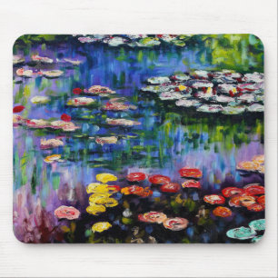 Monet Lila Vatten Lilies Mouse Pad Musmatta
