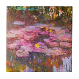 Monet Lila Vatten Lilies Tile Kakelplatta