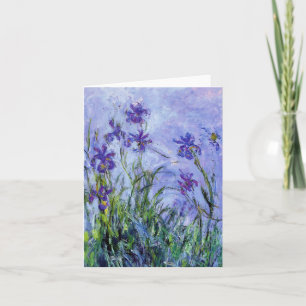 Monet Lilac Irac Note Card Kort