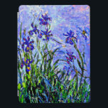 Monet - Lilac Irises iPad Pro Skydd<br><div class="desc">Claude Monet bra konsttavla,  Lilac Irises.</div>