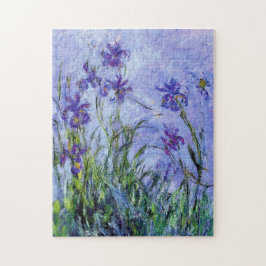 Monet Lilac Irises Puzzle Pussel