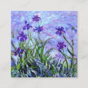 Monet Lilac Irises Tilläggskort