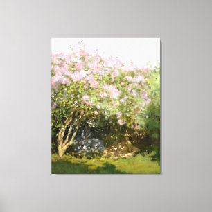 Monet - Lilacs i Sol Canvastryck
