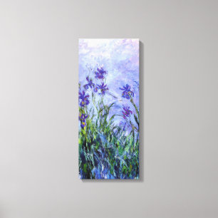 Monet lilaIrises Canvastryck