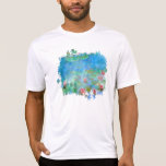** Monet Lily Dynors Pond Painting AR23 T-Shirt<br><div class="desc">WHITE färg Manar KORTÄRMAD Classic Monet och vatten lily Pond-målning. Monet Lilies/Lotus är magenta, Rosa. Energetiskt utökad Elegant Feminin romantisk Blommigt som målar upp konstnärlig, unik Kreativ Modern och romantisk Vintage. (SEARCH AR23 för liknande formgivning) "The is a Shabby chic, Feminine Girly Design". Denna design är Romantisk Vintage Rustic Feminine...</div>
