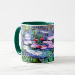 Monet - Los Nenufares (vattendrag) Mugg<br><div class="desc">Los Nenufares,  berömd bra konsmålning av Fransk Impressionist artist Claude Monet</div>
