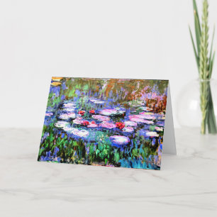 Monet - Los Nenufares (vattenlilies) Kort