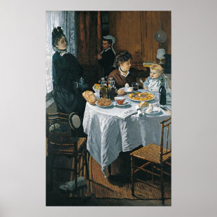 Monet - Luncheon Poster