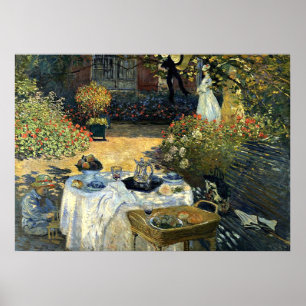 Monet - Luncheon Poster