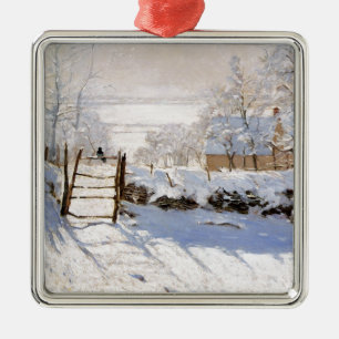 Monet - Magpie Julgransprydnad Metall