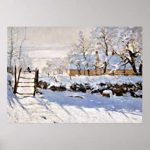 Monet - Magpie Poster