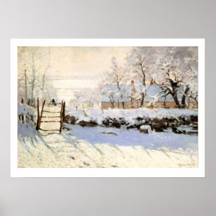 Monet Magpie Poster