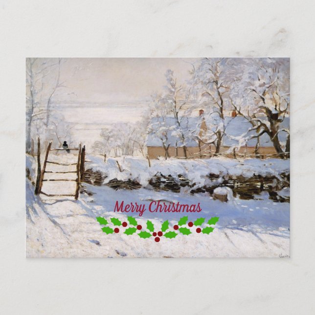 Monet - Magpie Vykort (Framsida)