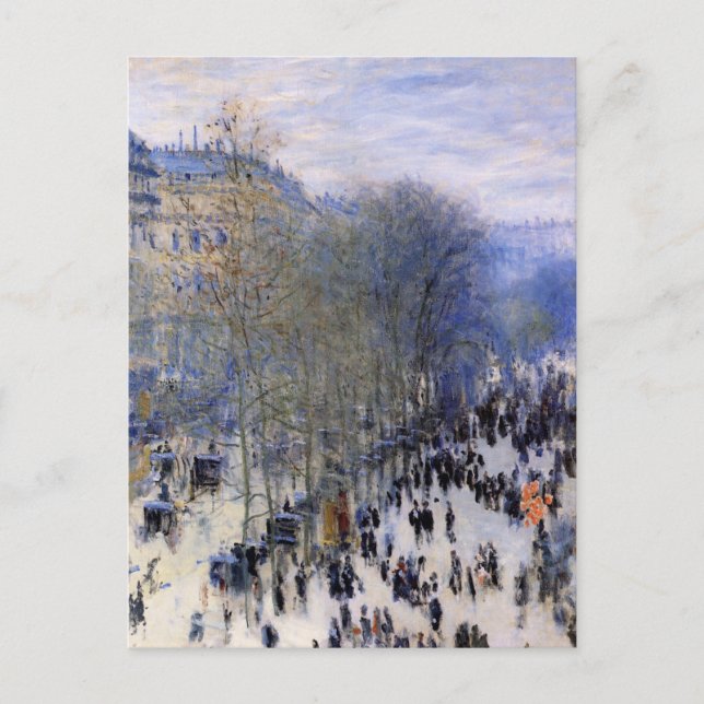 Monet-målning Vykort (Framsida)
