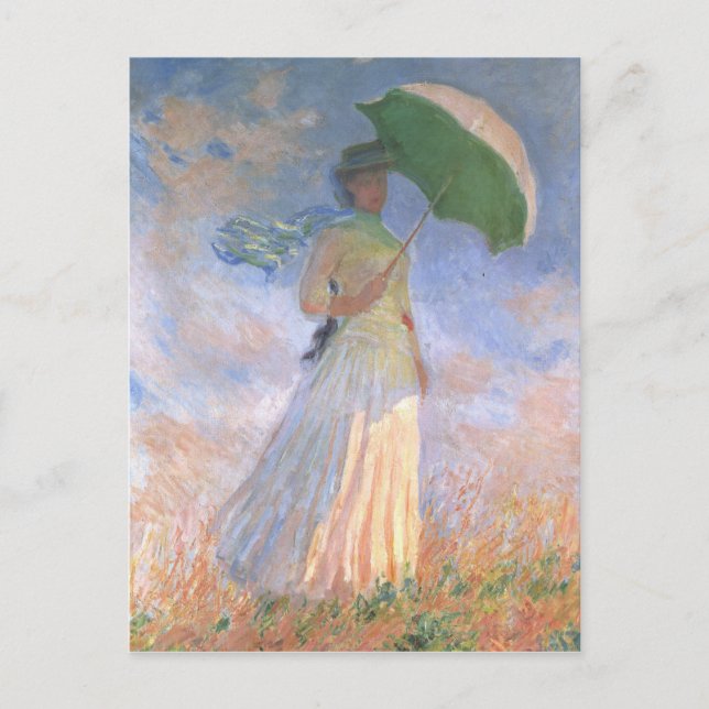 Monet målning vykort (Framsida)