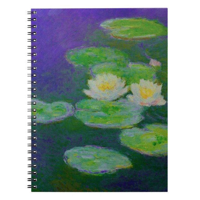 Monet näckrosanteckningsbok 1897 anteckningsbok (Framsidan)