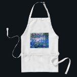 Monet näckrosförkläde förkläde<br><div class="desc">Monet näckrosförkläde. Oljemålning på kanfas från 1916. Monet målade hans berömda näckrosdamm obsessively under avgångsklasserna av hans karriär som drar inspiration från det ljust av solen och dess växling, verkställa på vatten och de vatten- blommorna och lövverket. Denna målning presenterar en vibrerande använda av pinks, deppighet och lila och gör...</div>