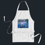 Monet näckrosförkläde förkläde<br><div class="desc">Monet näckrosförkläde. Oljemålning på kanfas från 1916. Monet målade hans berömda näckrosdamm obsessively under avgångsklasserna av hans karriär som drar inspiration från det ljust av solen och dess växling, verkställa på vatten och de vatten- blommorna och lövverket. Denna målning presenterar en vibrerande använda av pinks, deppighet och lila och gör...</div>