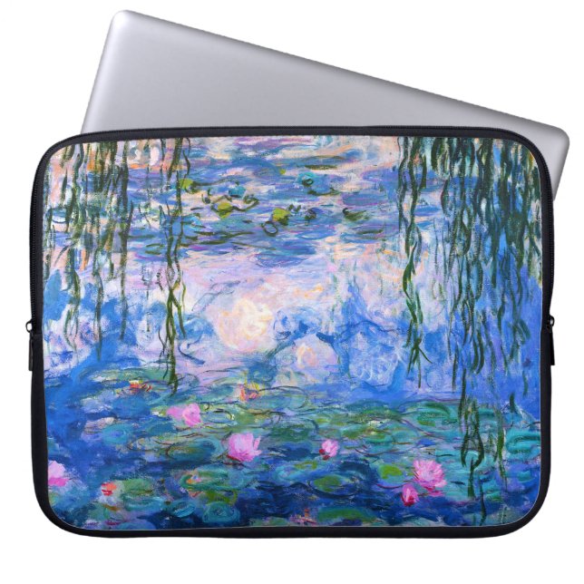 Monet näckroslaptop sleeve (Framsidan)