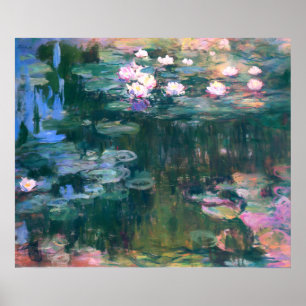 Monet - Näckrosor, 1914-1917, Poster