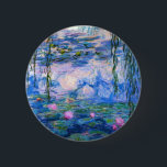 Monet näckrosor knäppas<br><div class="desc">Monet näckrosor knäppas. Oljemålning på kanfas från 1916. Monet målade hans berömda näckrosdamm obsessively under avgångsklasserna av hans karriär som drar inspiration från det ljust av solen och dess växling, verkställa på vatten och de vatten- blommorna och lövverket. Denna målning presenterar en vibrerande använda av pinks, deppighet och lila och...</div>