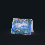 Monet näckrosor noterar kortet kort<br><div class="desc">Monet näckrosor noterar kortet. Oljemålning på kanfas från 1916. Monet målade hans berömda näckrosdamm obsessively under avgångsklasserna av hans karriär som drar inspiration från det ljust av solen och dess växling, verkställa på vatten och de vatten- blommorna och lövverket. Denna målning presenterar en vibrerande använda av pinks, deppighet och lila...</div>