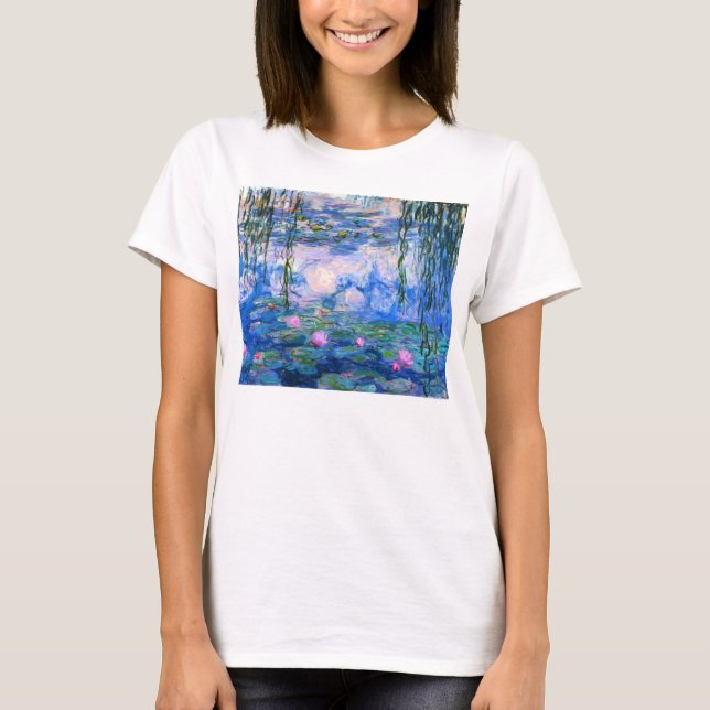 Monet näckrosor tee shirt (Framsida)