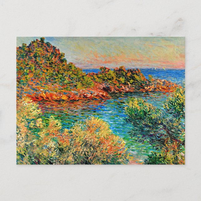 Monet, nära Monte Carlo, Vykort (Framsida)