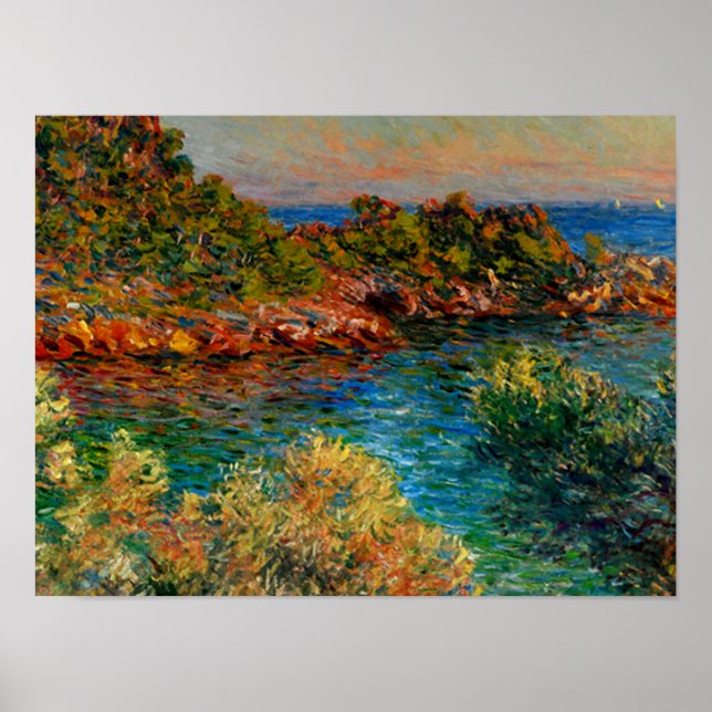 Monet - Near Monte Carlo Poster (Framsidan)