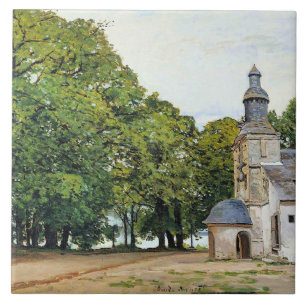 Monet - Notre-Dame kapell konstverk, Kakelplatta