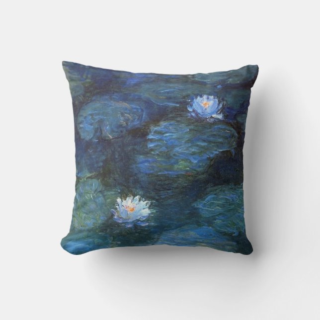 Monet Nympheas kudder Kudde (Framsida)