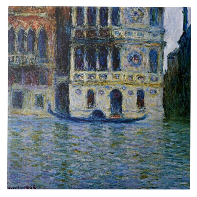 Monet - Palazzo Dario Kakelplatta (Framsidan)