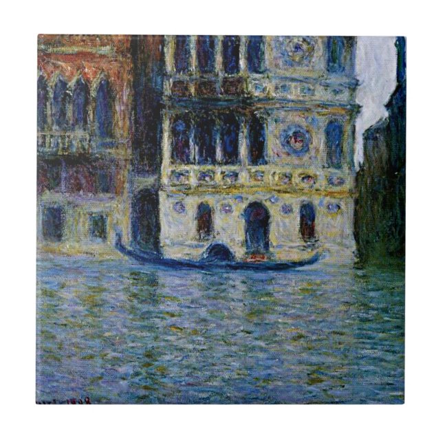 Monet - Palazzo Dario Kakelplatta (Framsidan)