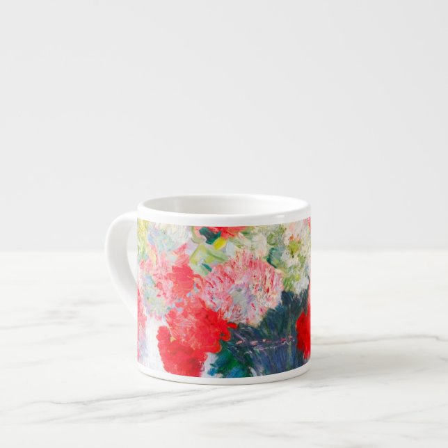 Monet Peonies Espressomugg (Framsida vänster)